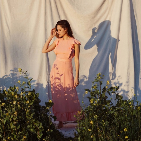 Christy Dawn Quinn Dre’s in Apricot NWT SZ XS - Picture 2 of 8